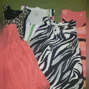 NY&CO blouson tank top set of 5